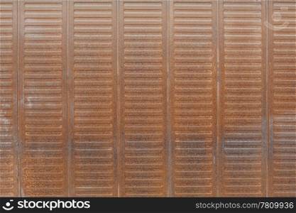 Rusty metallic wall background texture