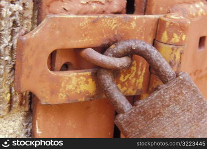 Rusty Padlock