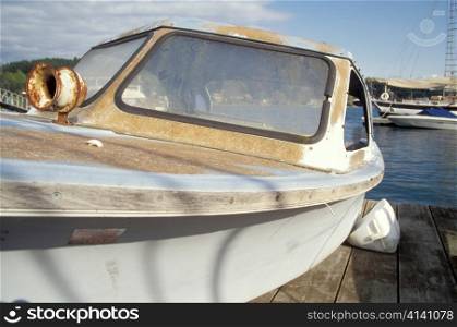 Rusty Powerboat