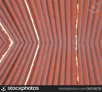 Rusty Roof Pattern, Texture, Background