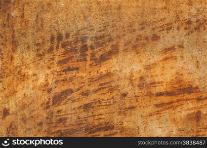 Rusty weathered metal tin surface as background