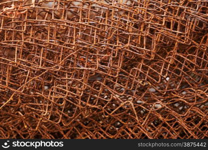 Rusty Wire Mesh for background use