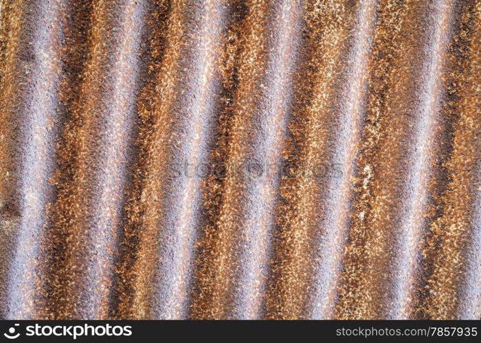 rusty zinc background