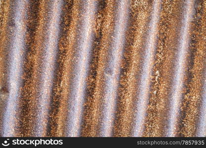 rusty zinc background