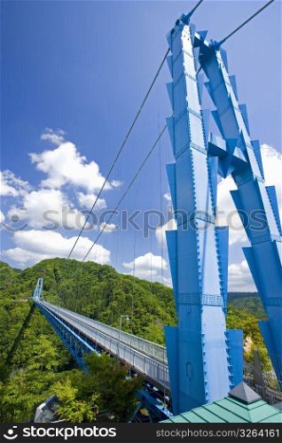 Ryujin big suspension bridge
