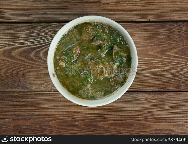 Saag Gosht - Punjabi Beef and Spinach Curry