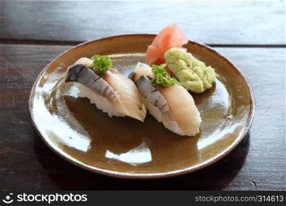 Saba Sushi,mackerel