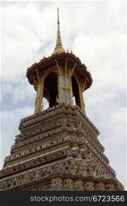 Sacred stupa in Grand palace, Bangkok, Thailand