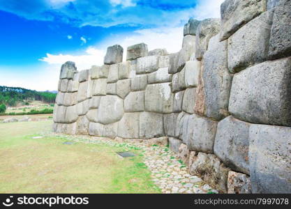 Sacsayhuaman : Inca archaeological site in Cusco, Peru&#xA;&#xA;