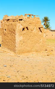 sahara africa in morocco the old contruction and historical village