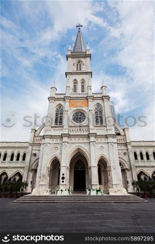 Saint Andrew Cathedral is an Anglican cathedral in Singapore