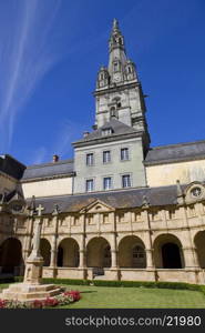 saint anne d auray basilica in brittany, france