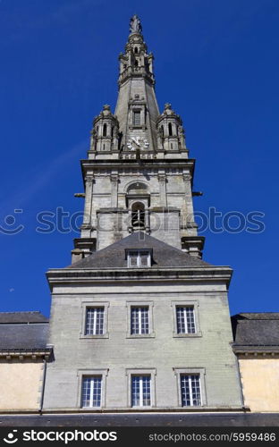 saint anne d auray basilica in brittany, france