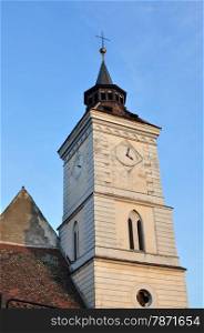 Saint Bartholomew tower Evangelical church the oldest building in Brasov Romania