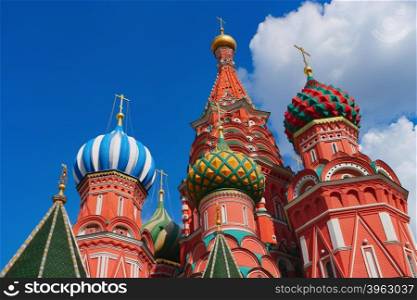 Saint Basil&amp;#39;s Cathedral on Red square in Moscow, Russia
