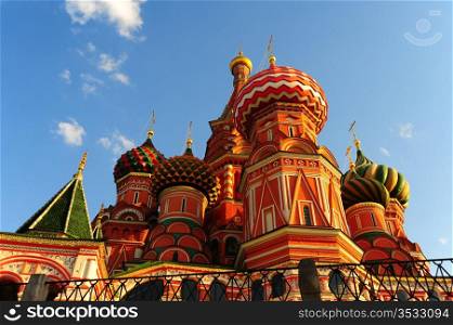 Saint Basil&rsquo;s Cathedral On Red Square In Moscow.Russia.