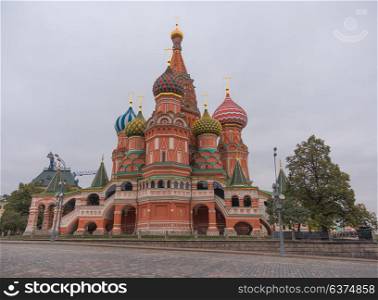 Saint Basil&rsquo;s Resurrection Cathedral tops on the Moscow Russia. Red Square. Saint Basil&rsquo;s Resurrection Cathedral tops on the Moscow Russia. Red Square.