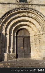 Saint Emilion ancient gothic church, Aquitaine, France