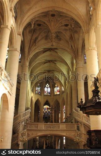 Saint Etienne du Mont Church, Paris.