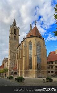 Saint Jacob Church, lutheran in the Rothenburg ob der Tauber