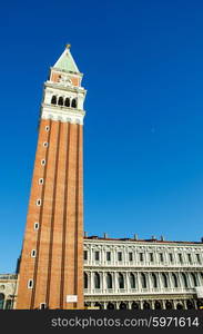 Saint Mark square in Venice Italy