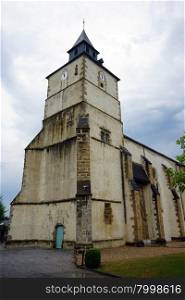 Saint-Martin church in Parcours de Bruges, France