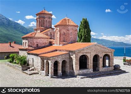 Saint Naum Monastery near Ohrid in Macedonia