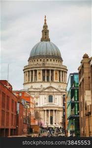 Saint Paul cathedral in London, United Kingdom