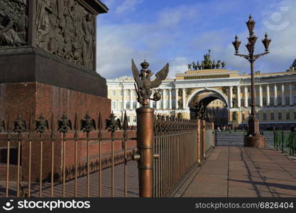 SAINT PETERSBURG, RUSSIA - APRIL 23:Street views of Saint Petersburg, Russia on April 23, 2015.