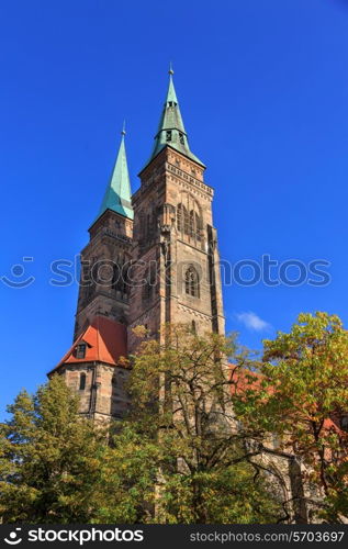 Saint Sebaldus church in Nuremberg, Germany&#xA;