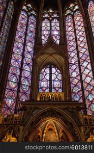 Sainte-Chapelle (Holy Chapel) in Paris