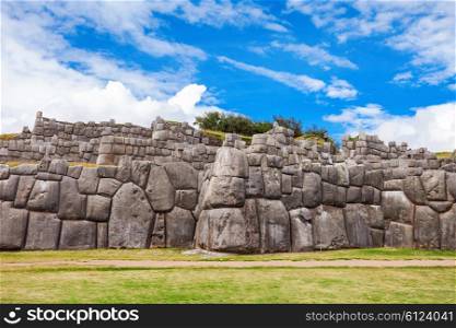 Saksaywaman is the historic capital of the Inca Empire in Cusco, Peru.