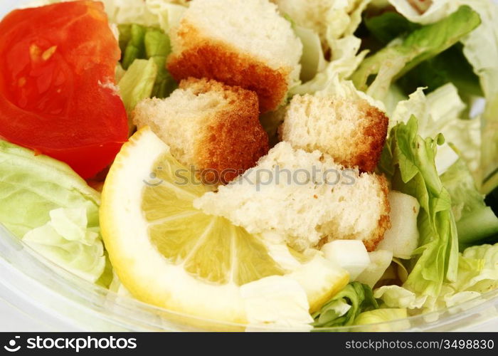 salad close up macro background