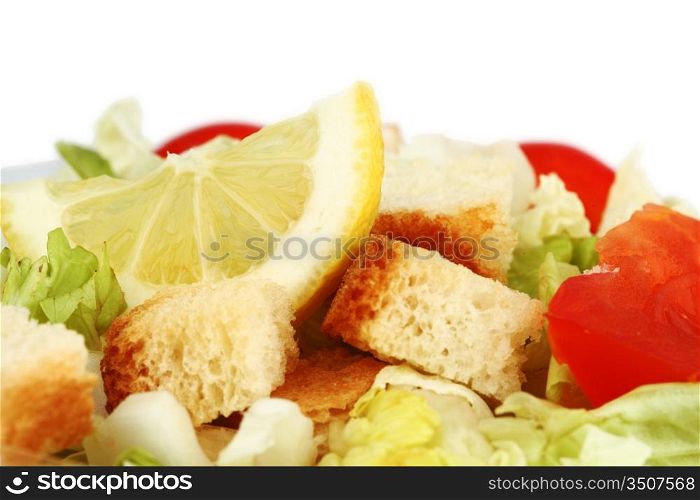 salad close up macro background