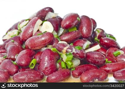 salad of kidney beans. kidney beans
