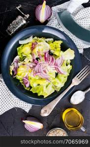 salad on plate, diet food, stock photo