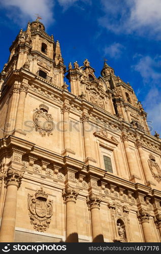 Salamanca Clerecia church in Spain by the Via de la Plata way to Santiago