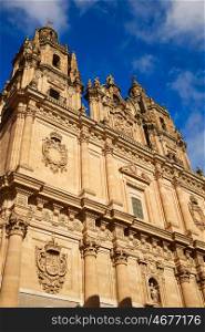 Salamanca Clerecia church in Spain by the Via de la Plata way to Santiago
