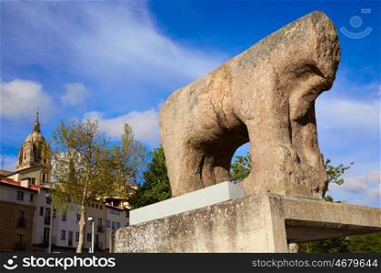 Salamanca Iberian Verraco stone sculpture in Spain