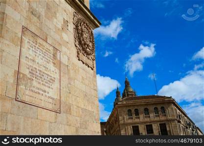 Salamanca Memorial to El Quijote of Cervantes in Spain