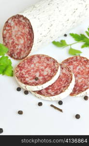 salami slices