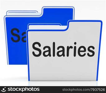 Salaries Files Showing Administration Folder And Income