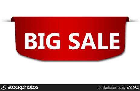 Sale banners isolated with big sale text, 3d rendering