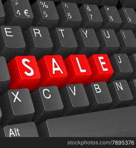 Sale keyboard