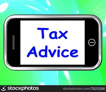 Sale Now On Mobile Message Shows Internet Bargains. Tax Advice On Phone Showing Taxation Help Online