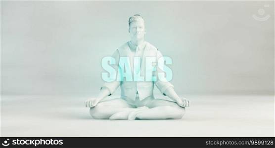 Sales and Keeping Calm Zen State Easy Solutions. Sales Easy Solution