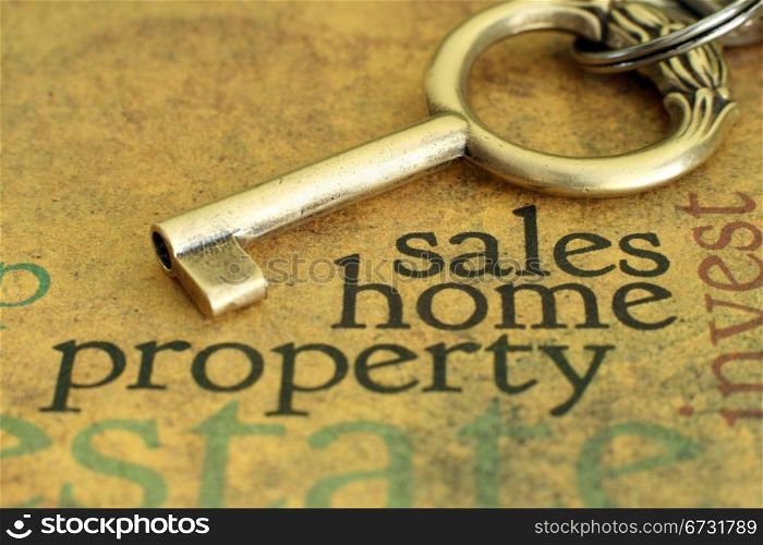 Sales home property concept