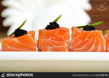 Salmon Slices