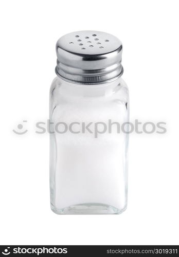 Salt shaker isolated on white background