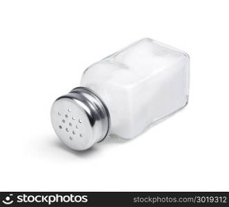 Salt shaker isolated on white background